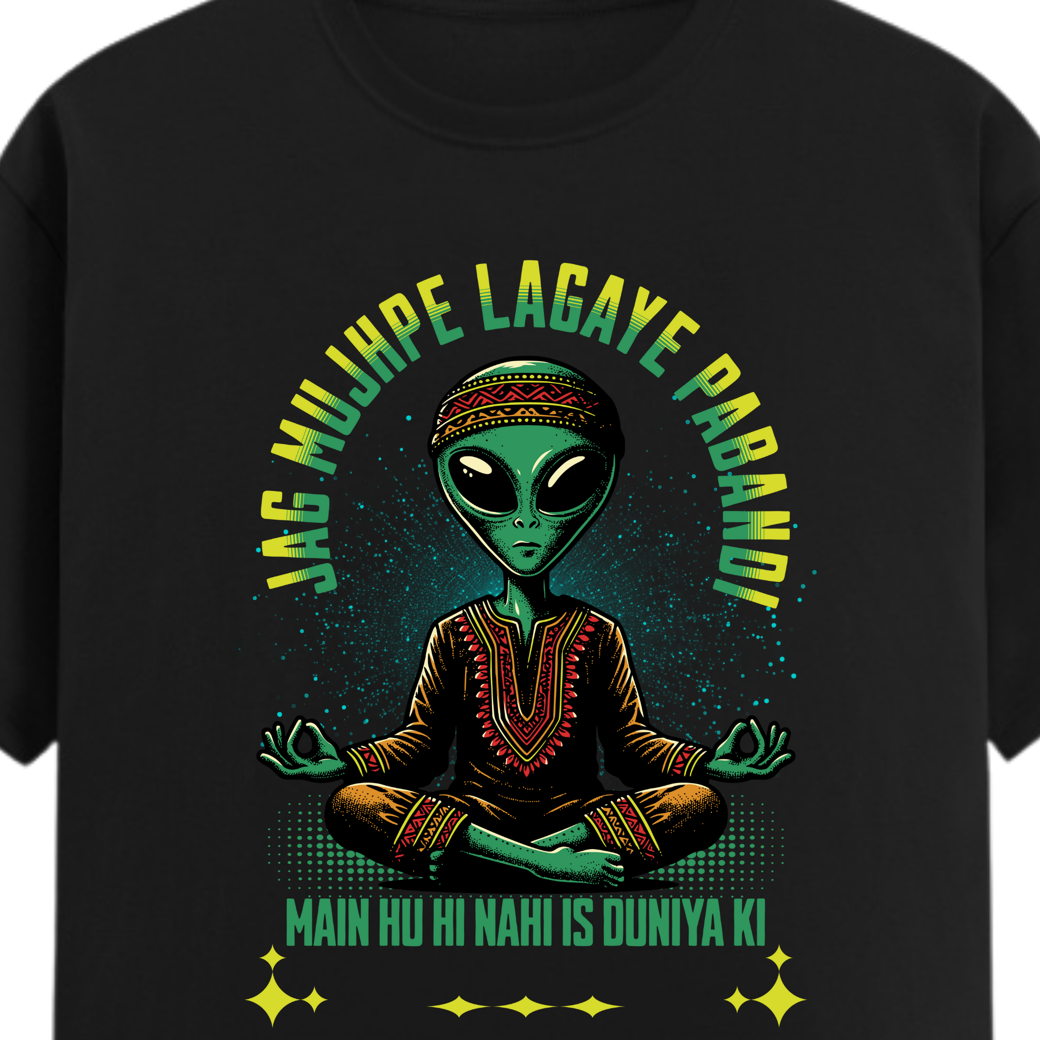 Jag Mujhpe Lagaye Pabandi | Unisex Cotton T-shirt
