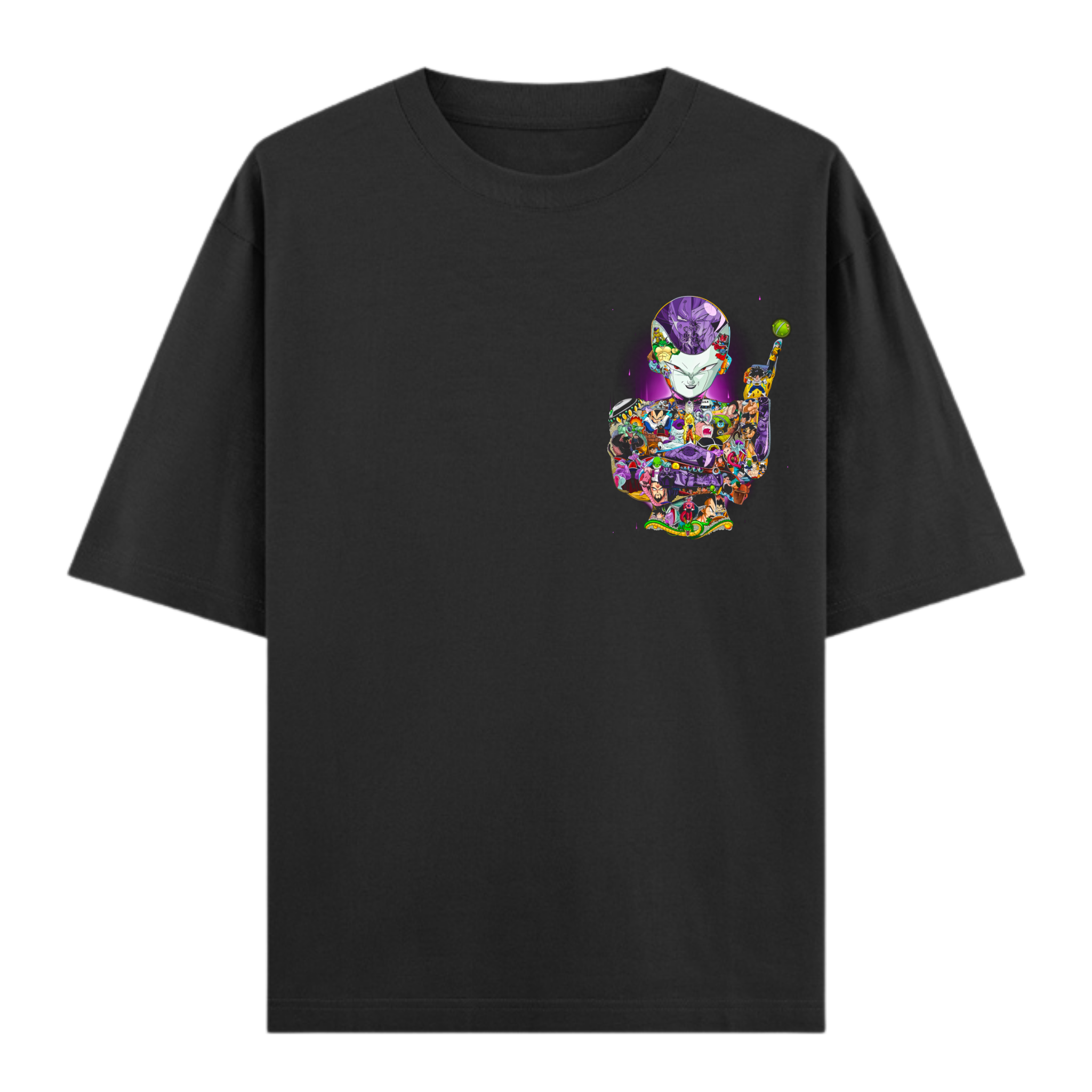 Galactic Emperor Frieza | Unisex Cotton Anime Oversized Tee