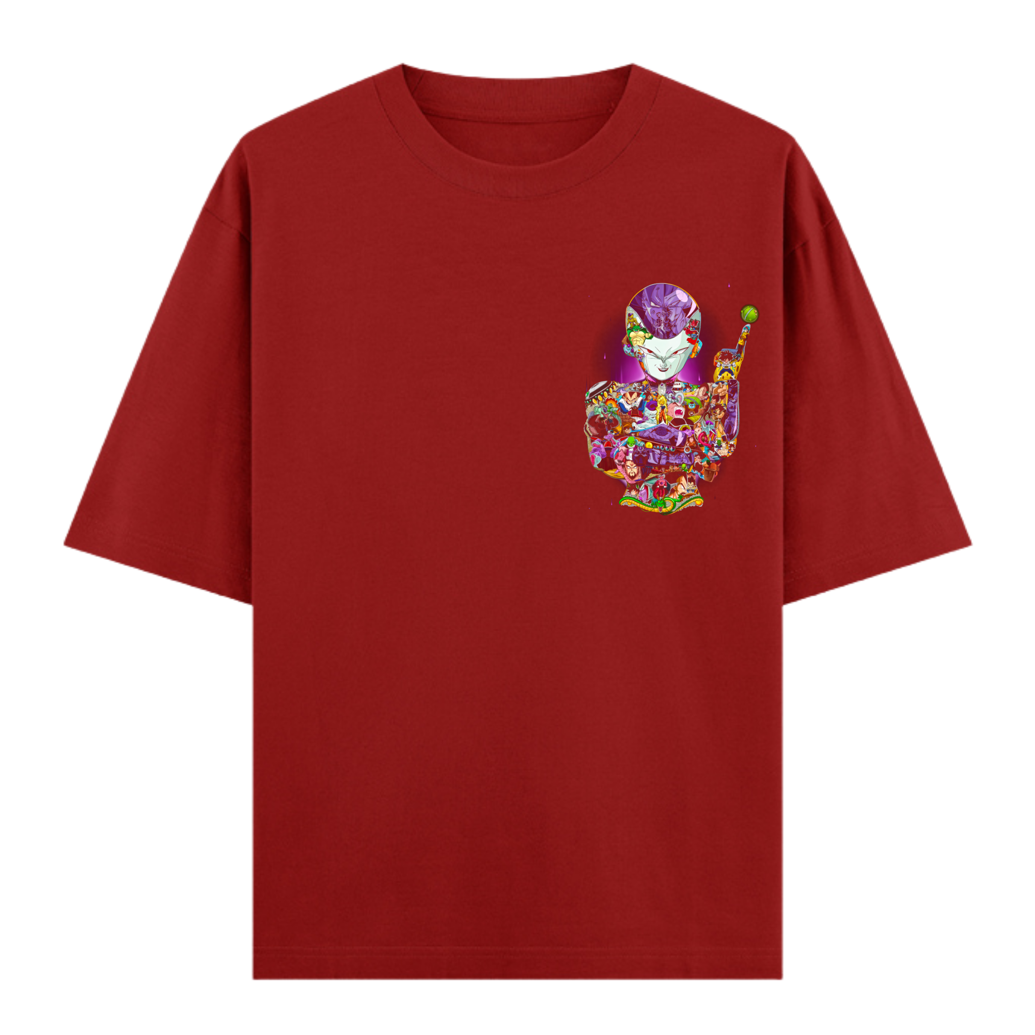 Galactic Emperor Frieza | Unisex Cotton Anime Oversized Tee
