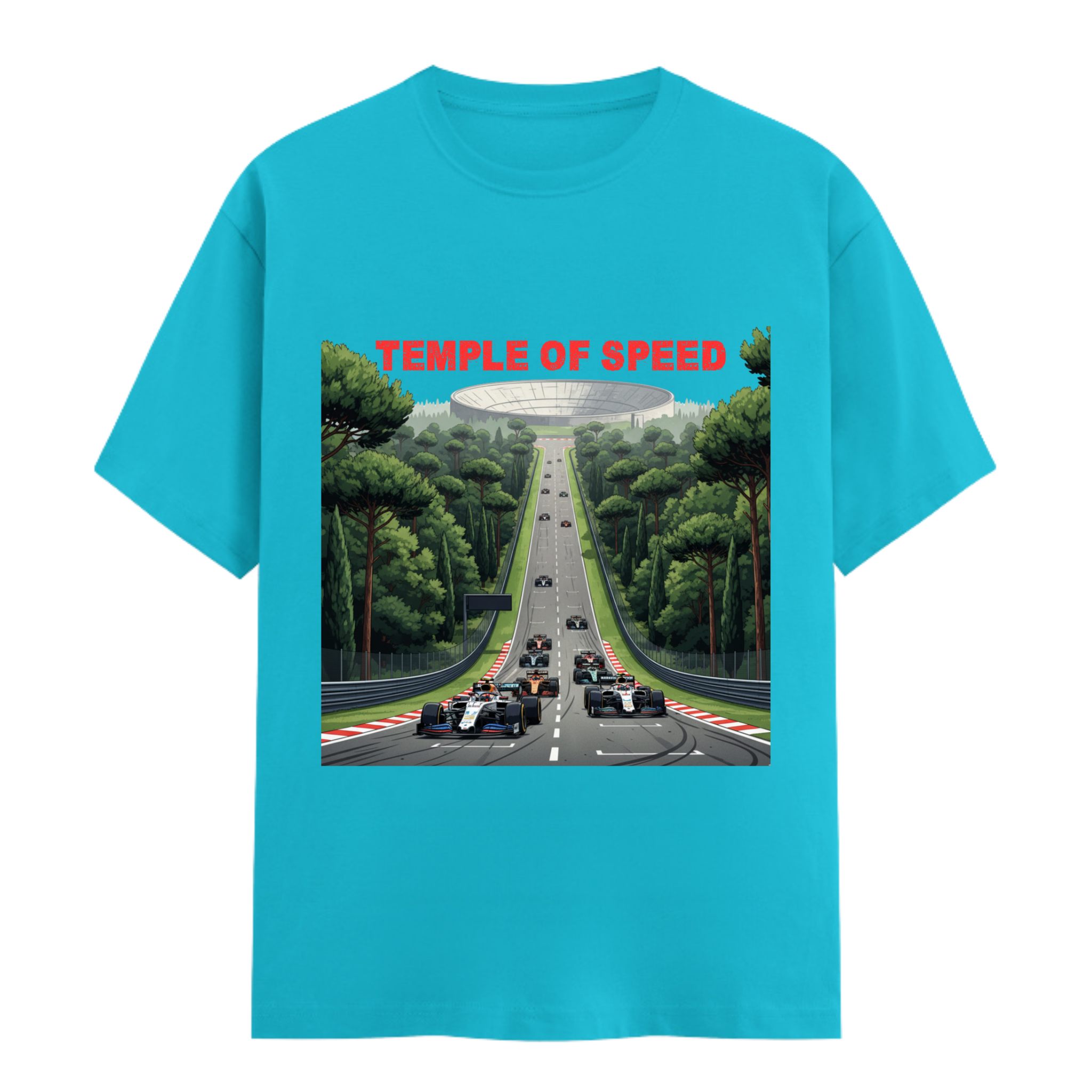 Monza "Temple of Speed" | Formula 1 Unisex Cotton T-Shirt