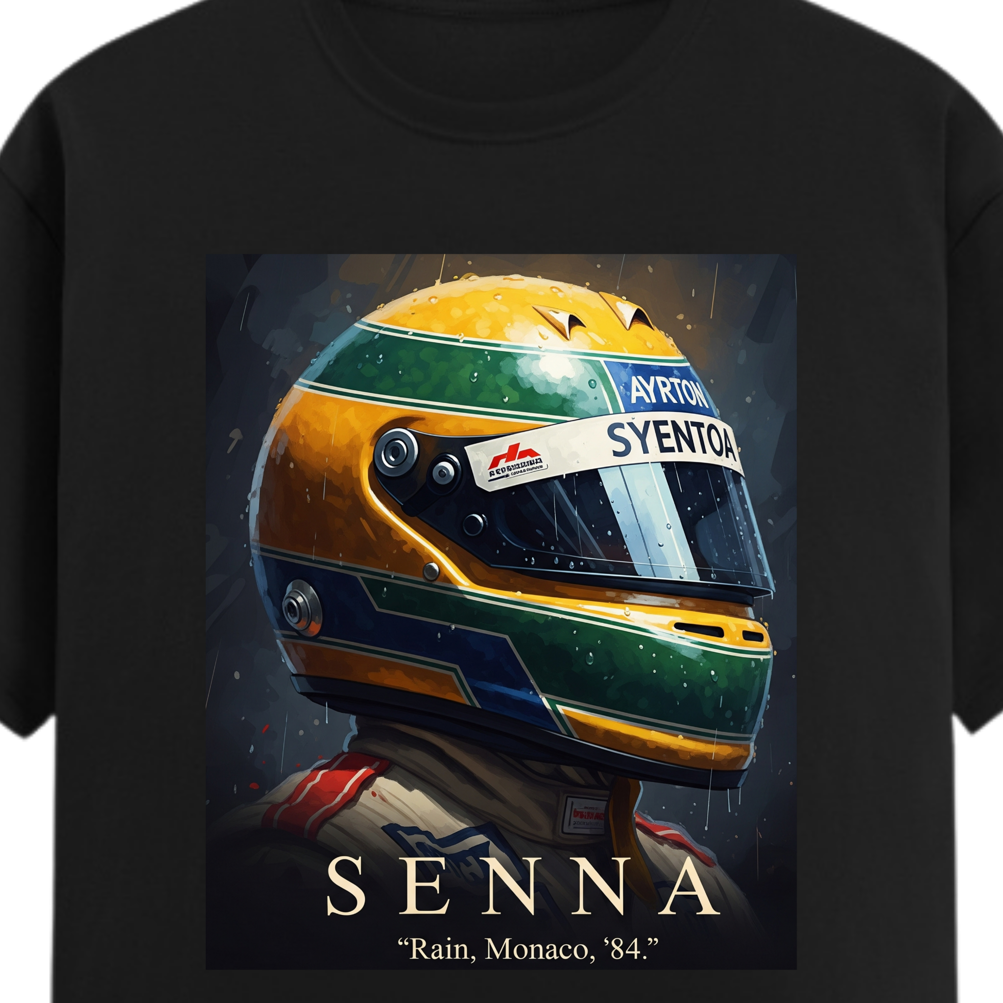 Senna | Formula 1 Unisex Cotton T-Shirt