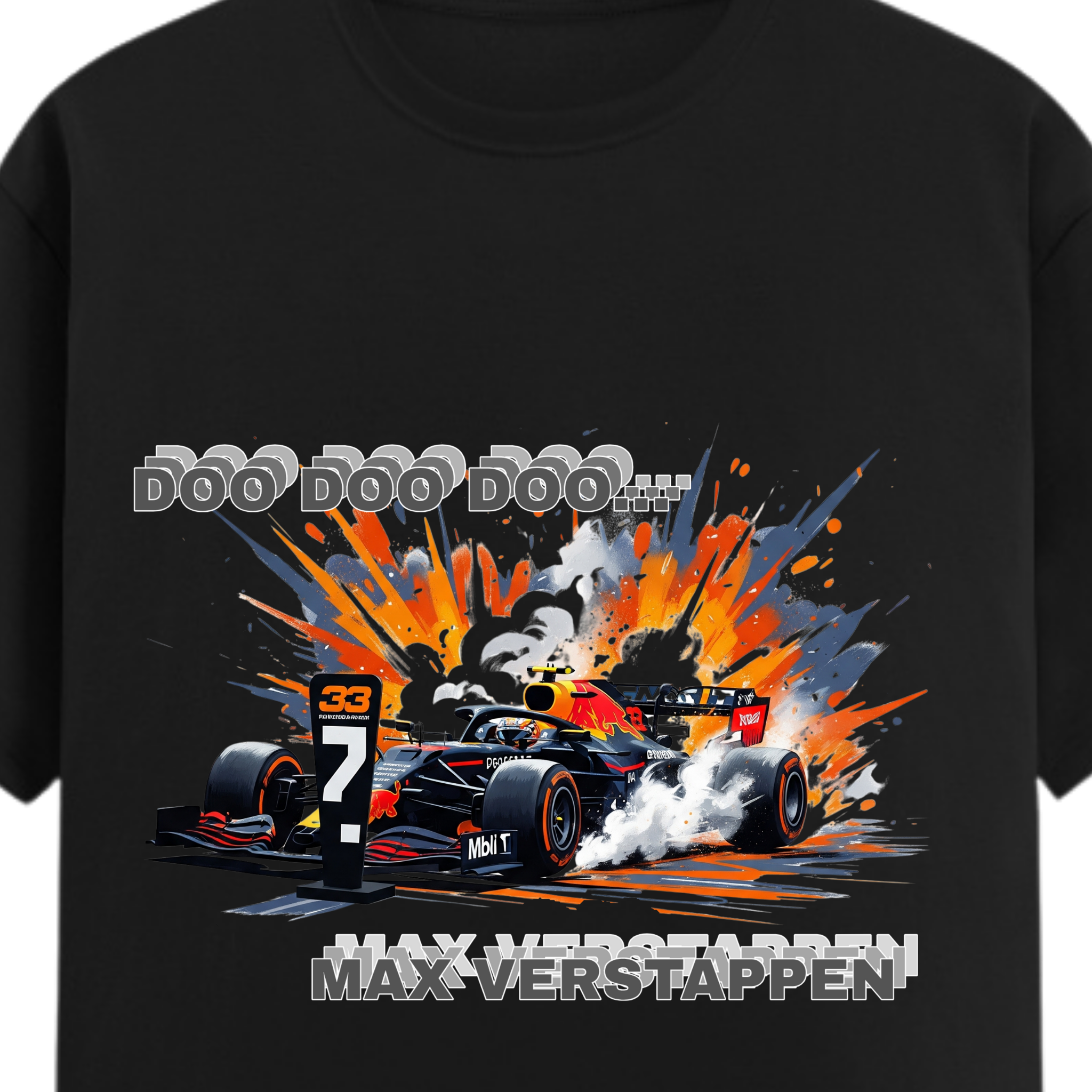 Unleashed Max | Formula 1 Unisex Cotton T-Shirt
