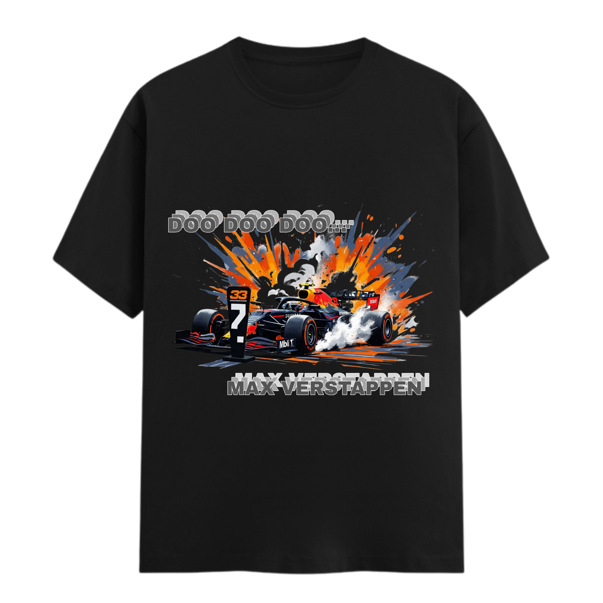 Unleashed Max | Formula 1 Unisex Cotton T-Shirt
