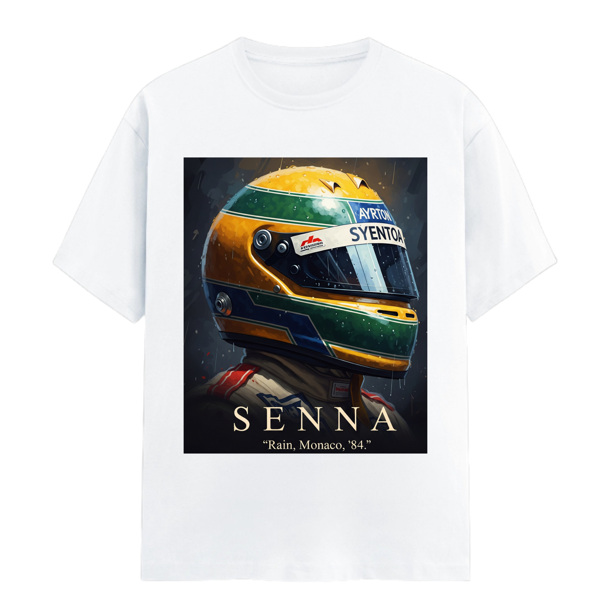Senna | Formula 1 Unisex Cotton T-Shirt