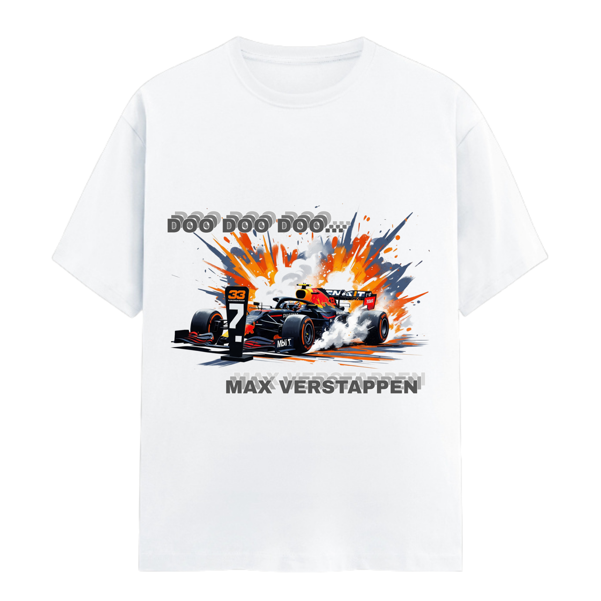 Unleashed Max | Formula 1 Unisex Cotton T-Shirt