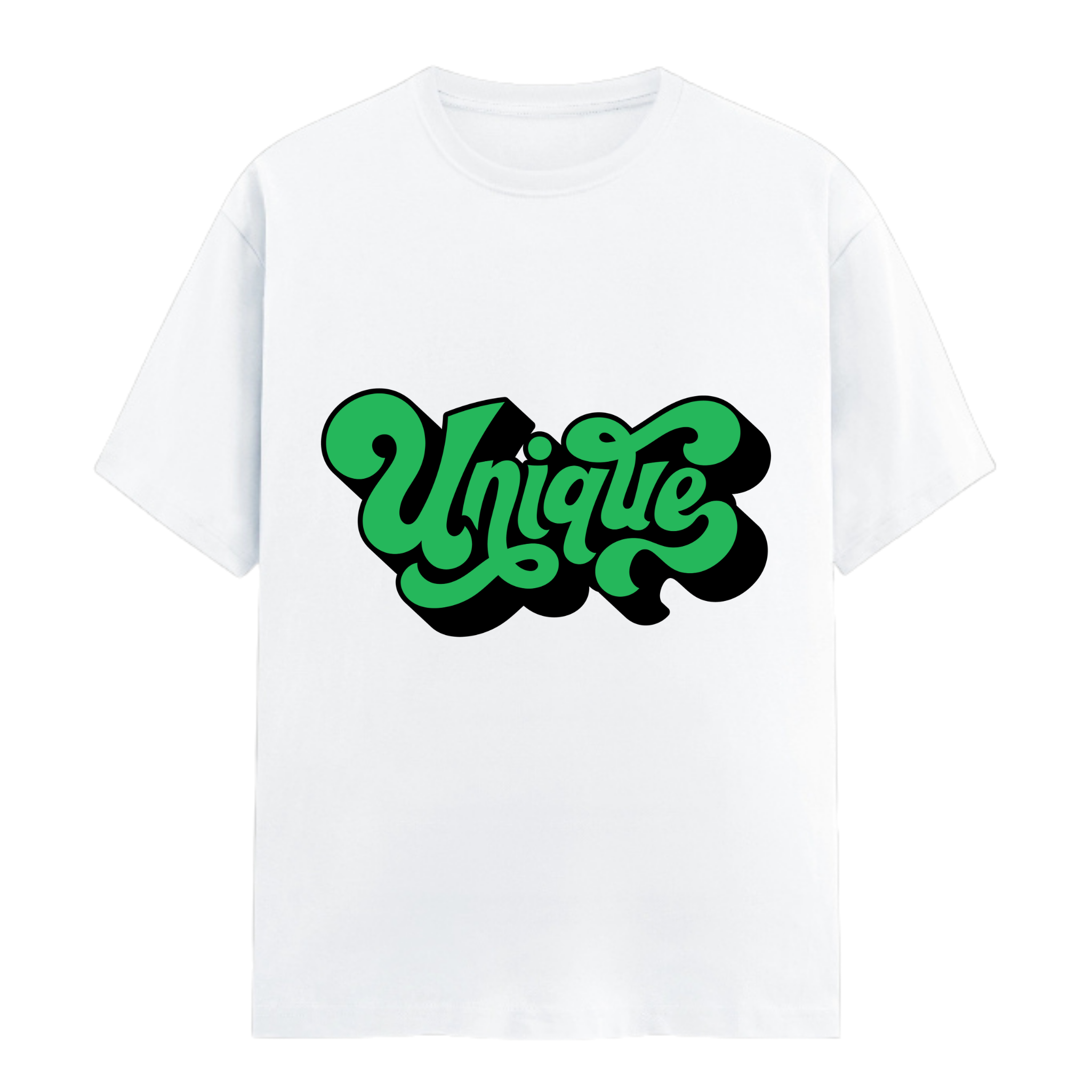 Unique| Unisex Cotton Typography T-Shirt
