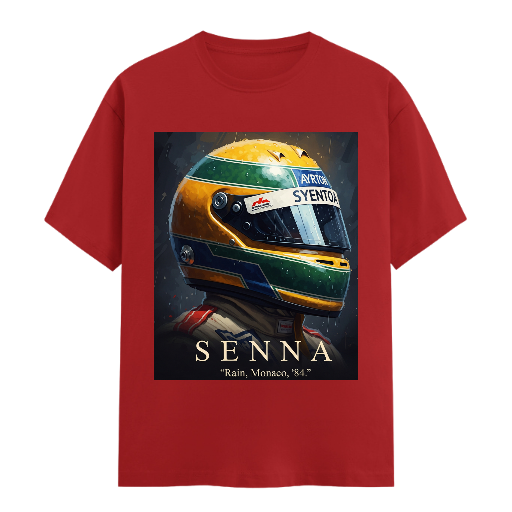 Senna | Formula 1 Unisex Cotton T-Shirt