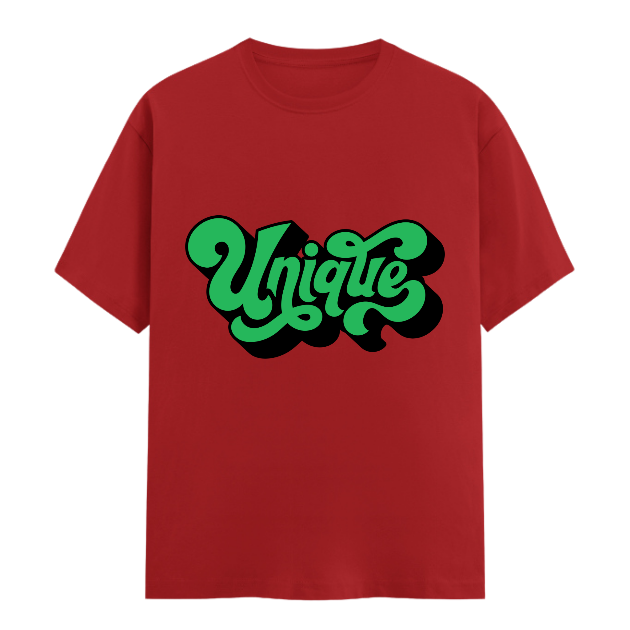 Unique| Unisex Cotton Typography T-Shirt