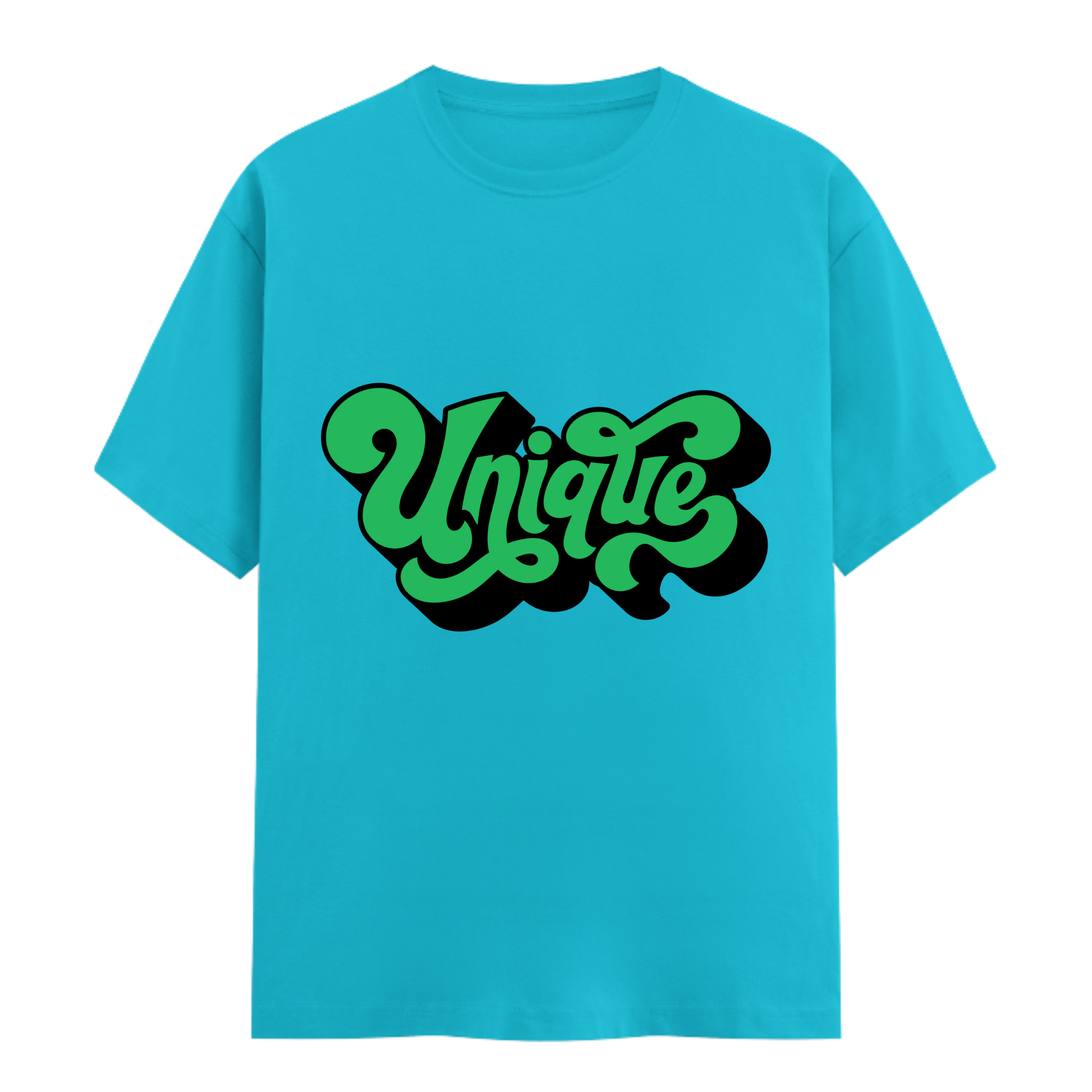 Unique| Unisex Cotton Typography T-Shirt