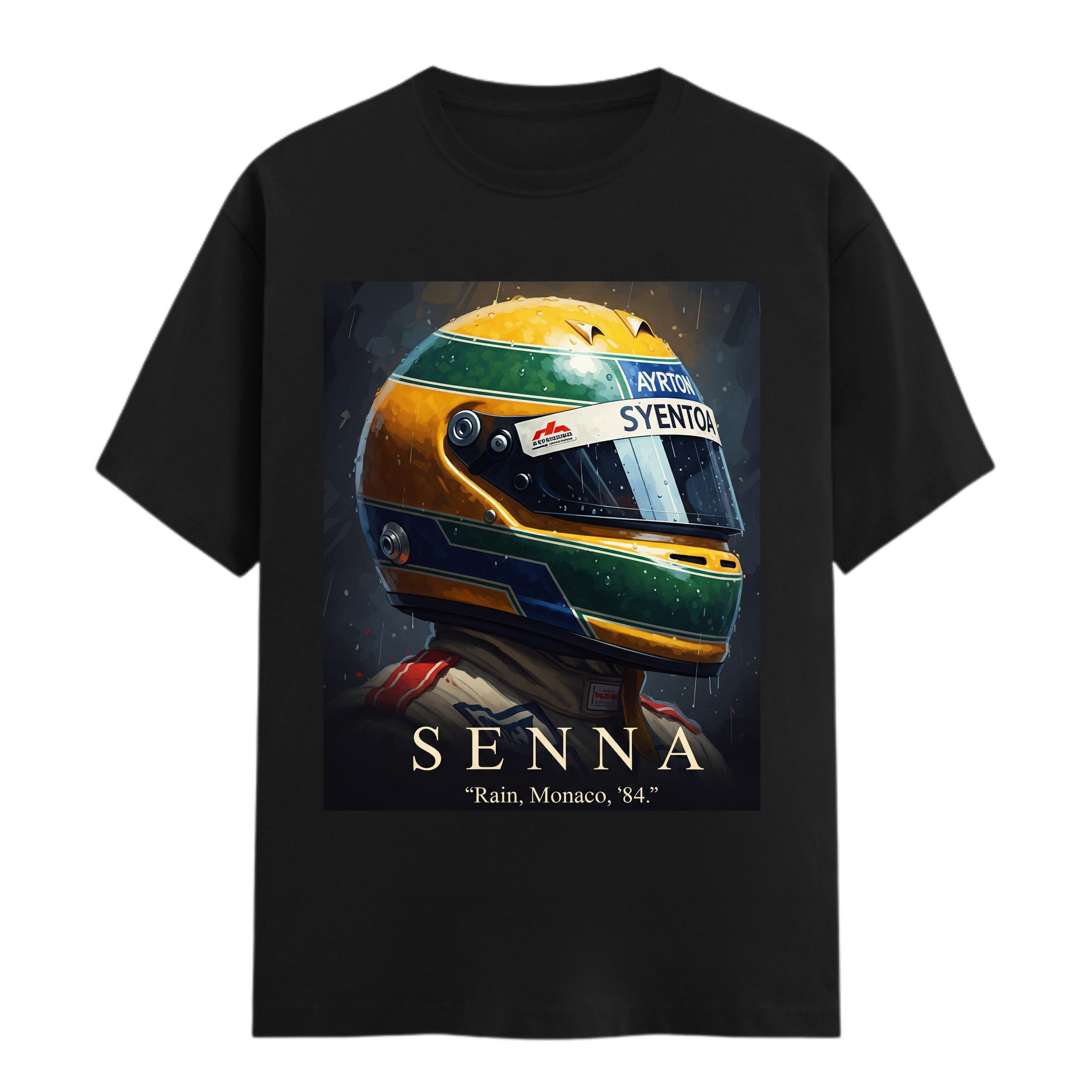 Senna | Formula 1 Unisex Cotton T-Shirt